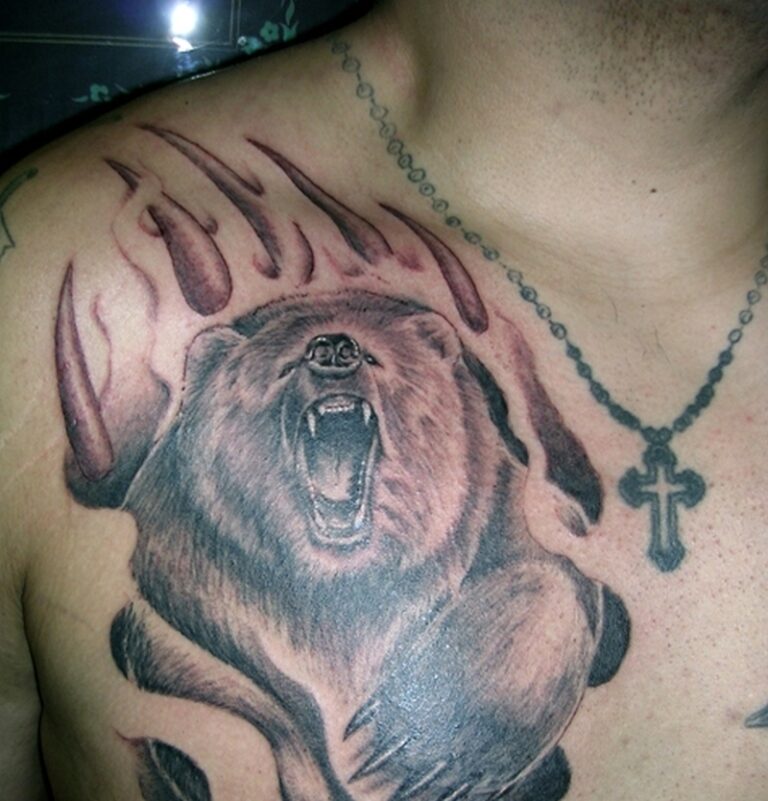 16 mejores ideas de tatuajes de osos para hombres